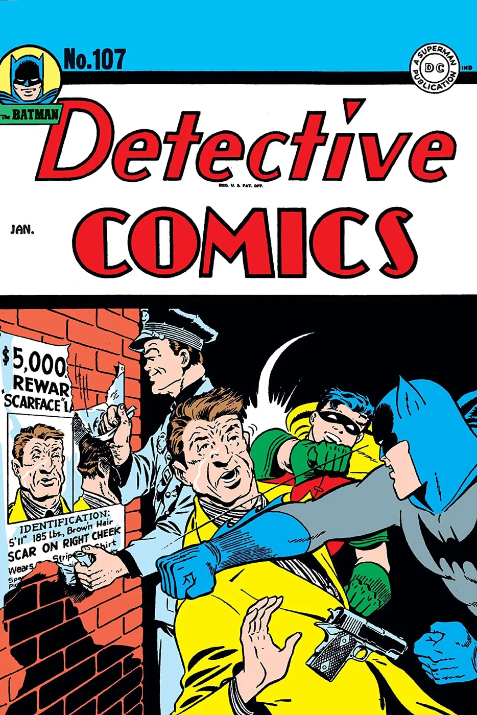 Cover of Detective Comics #107