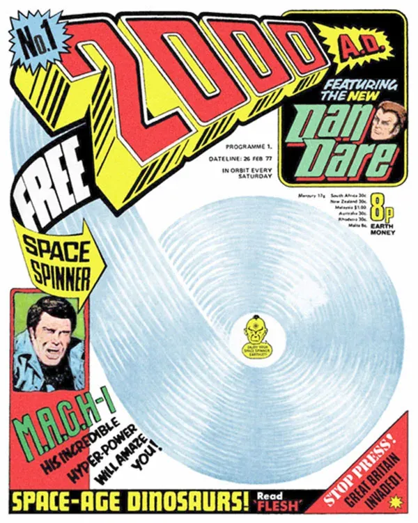 Cover of 2000 AD #1