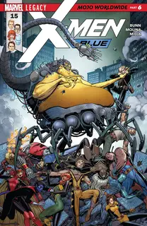 Cover of X-Men: Blue #15