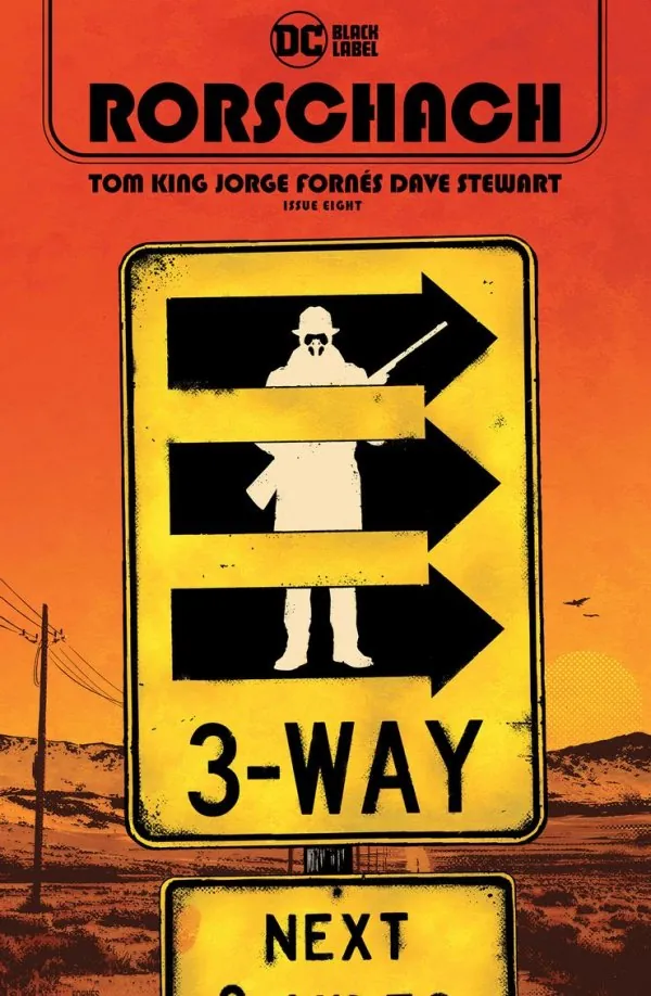 Cover of Rorschach #8
