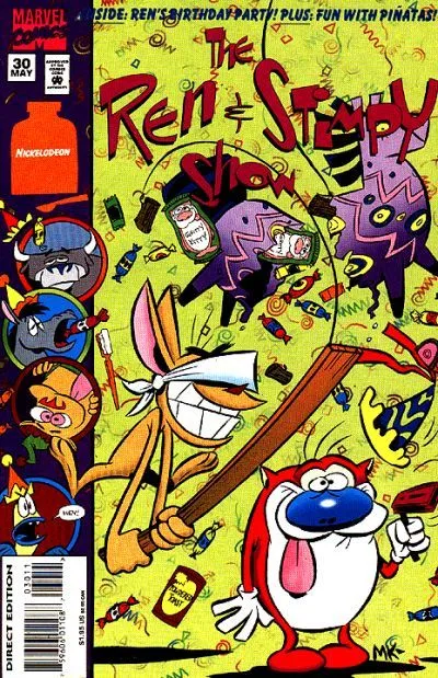 Cover of The Ren & Stimpy Show #30
