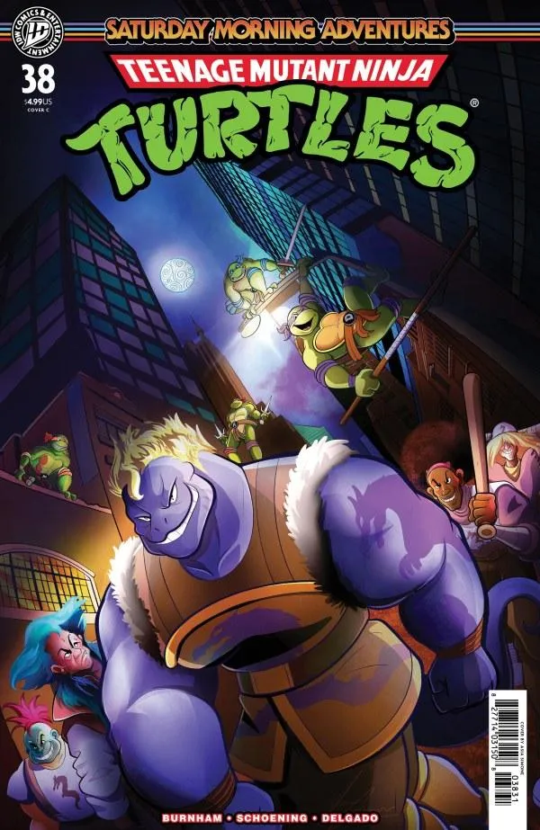 Cover of Teenage Mutant Ninja Turtles: Saturday Morning Adventures #38