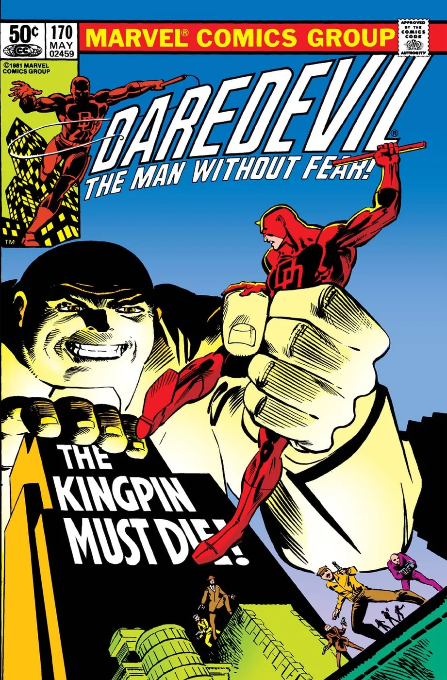 Cover of Daredevil #170