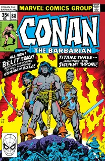Cover of Conan the Barbarian #88