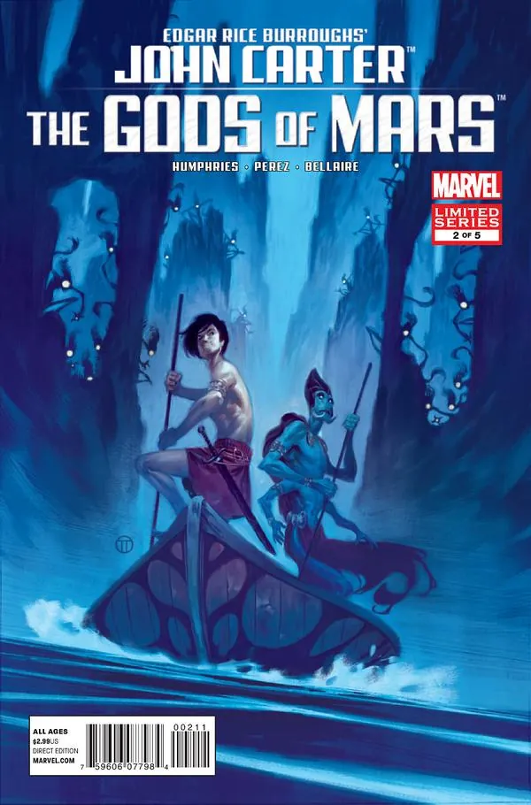 Cover of John Carter: The Gods of Mars #2