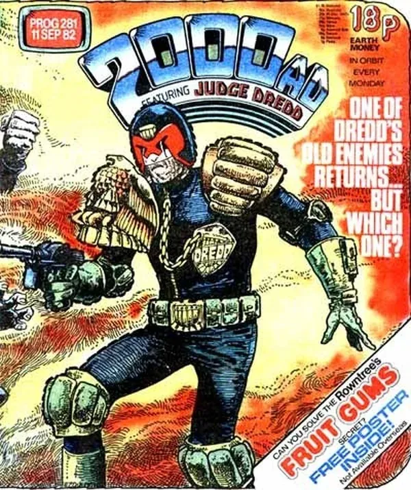 Cover of 2000 AD #281
