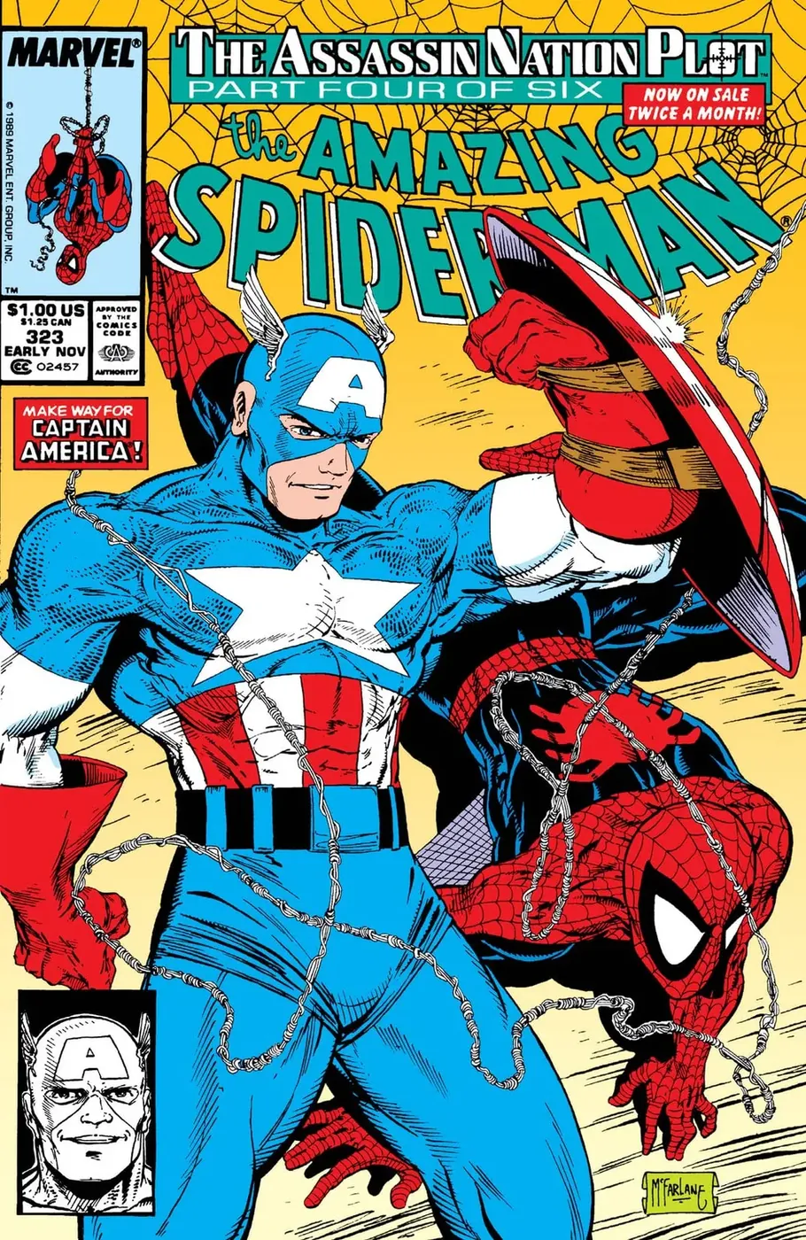 Cover of The Amazing Spider-Man #323