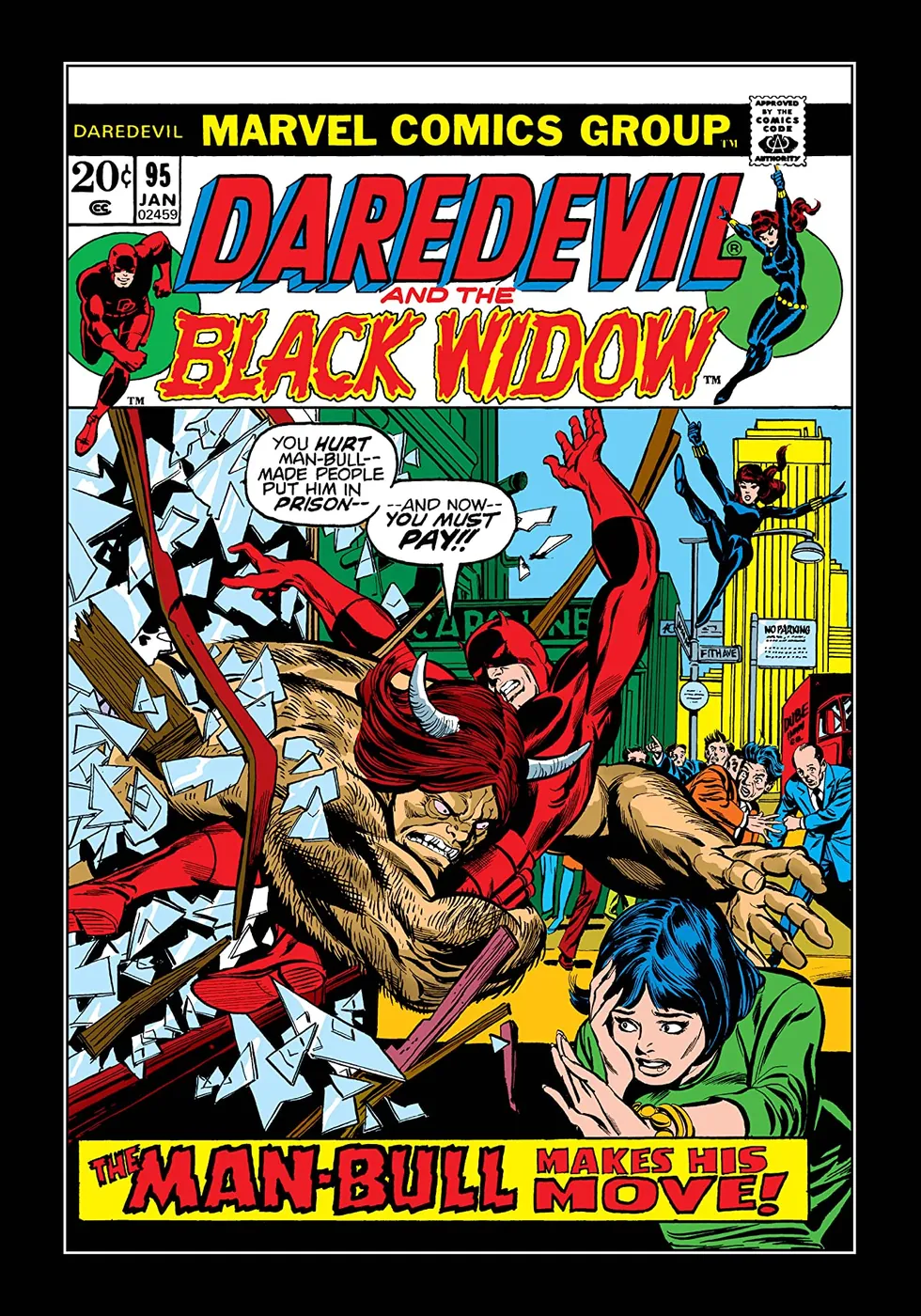 Cover of Daredevil #95