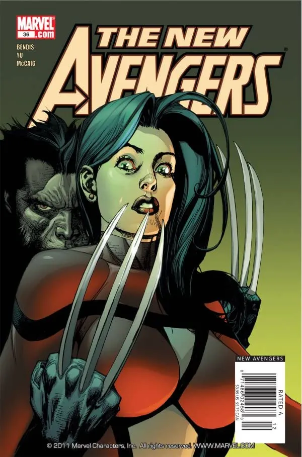 Cover of New Avengers #36