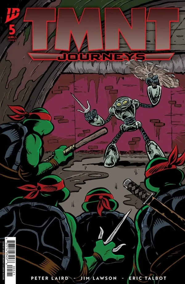 Cover of TMNT: Journeys #5
