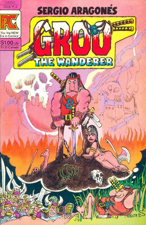 Cover of Groo the Wanderer #4