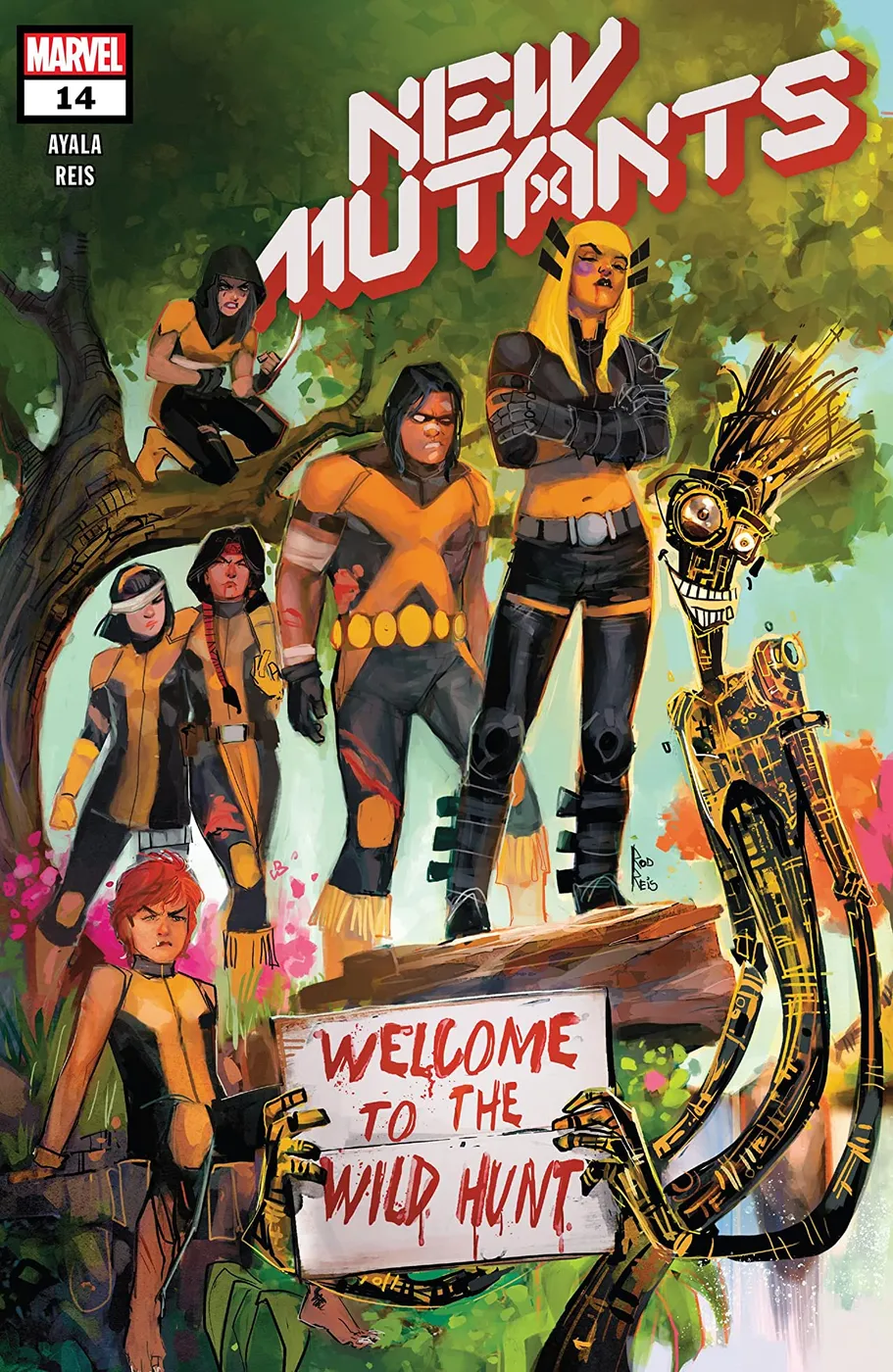 Cover of New Mutants #14