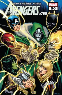 Cover of Avengers #50 (750)