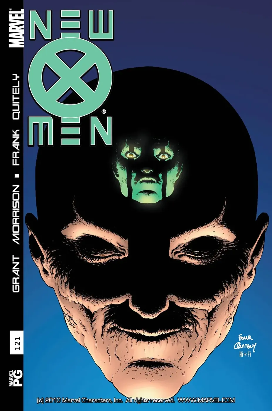 Cover of New X-Men #121