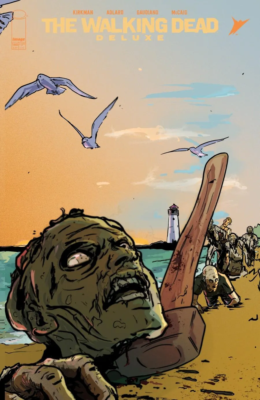 Cover of The Walking Dead Deluxe #140