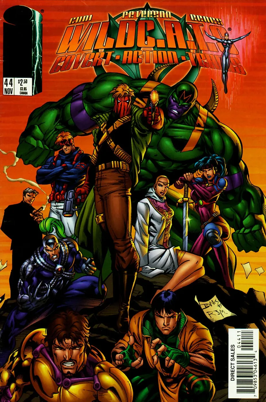 Cover of WildC.A.T.s #44