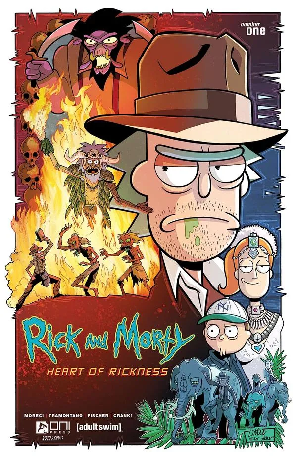 Cover of Rick and Morty: Heart of Rickness #1