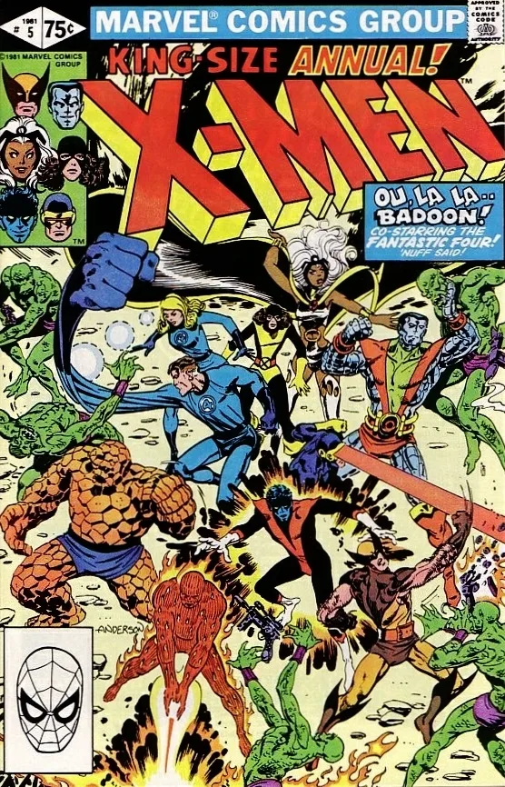 Cover of X-Men Annual #5
