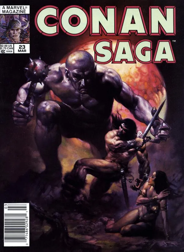 Cover of Conan Saga #23