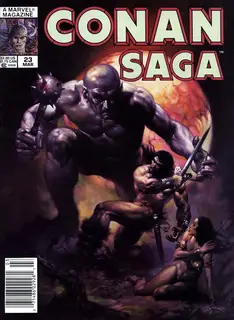 Cover of Conan Saga #23