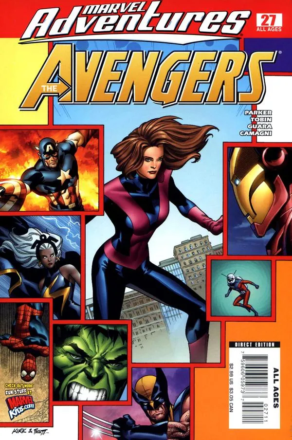 Cover of Marvel Adventures The Avengers #27