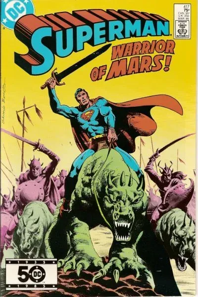 Cover of Superman #417