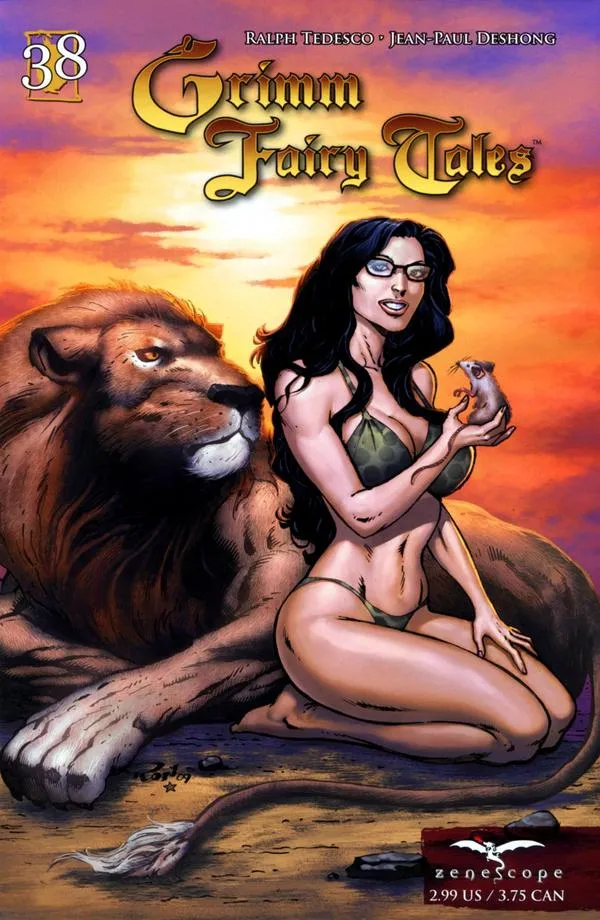 Cover of Grimm Fairy Tales #38
