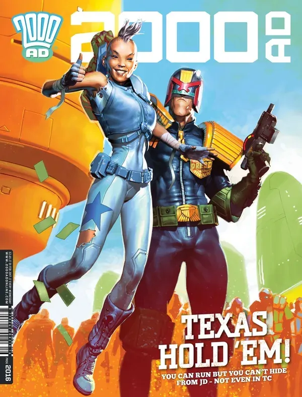 Cover of 2000 AD #2016