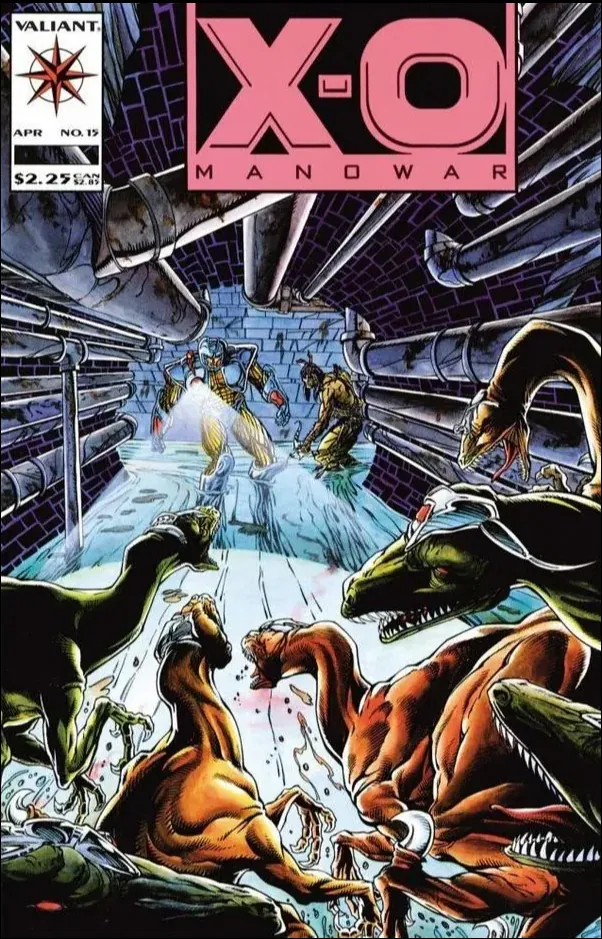 Cover of X-O Manowar #15