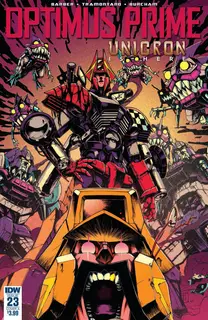 Cover of Optimus Prime #23