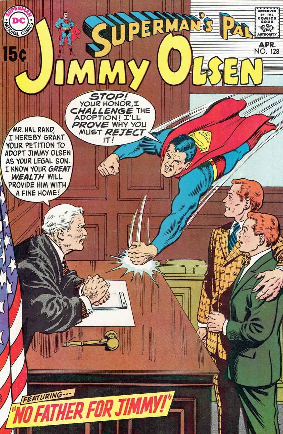 Cover of Superman's Pal, Jimmy Olsen #128