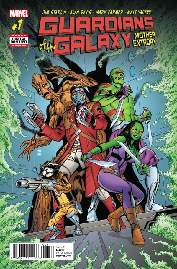 Cover of Guardians of the Galaxy: Mother Entropy #1