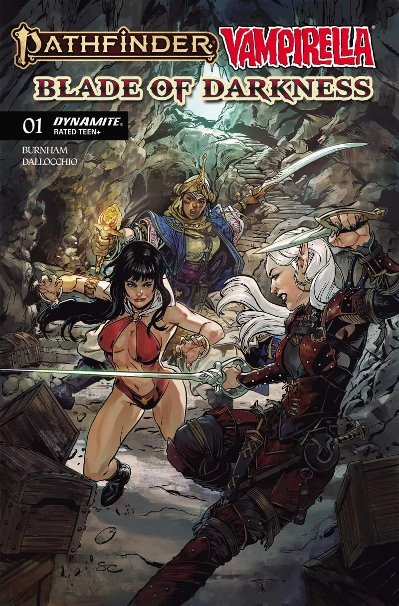 Cover of Pathfinder / Vampirella: Blade of Darkness #1
