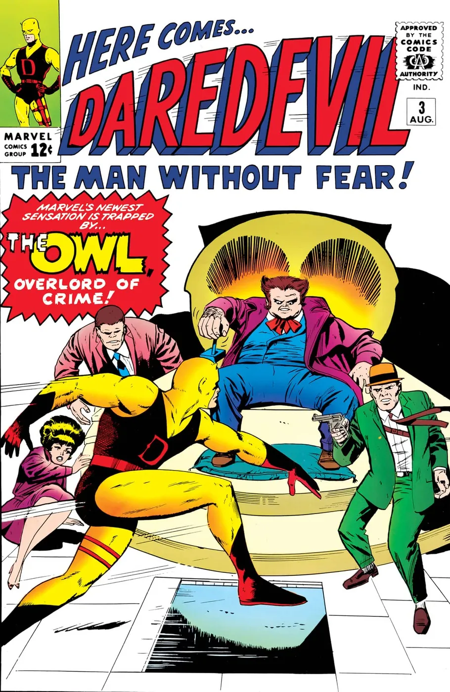 Cover of Daredevil #3
