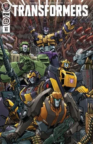 Cover of Transformers #33