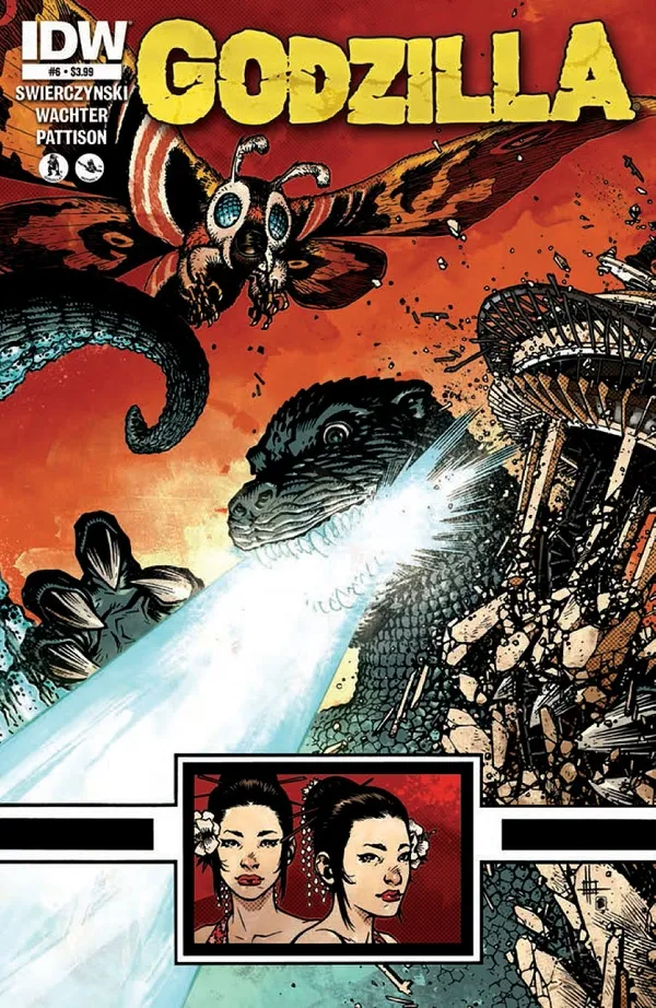 Cover of Godzilla #6