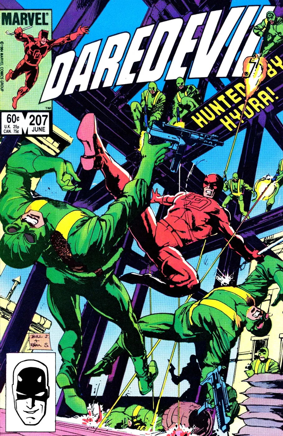Cover of Daredevil #207