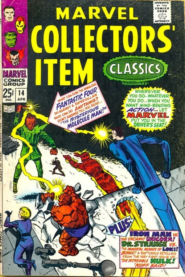 Cover of Marvel Collectors' Item Classics #14
