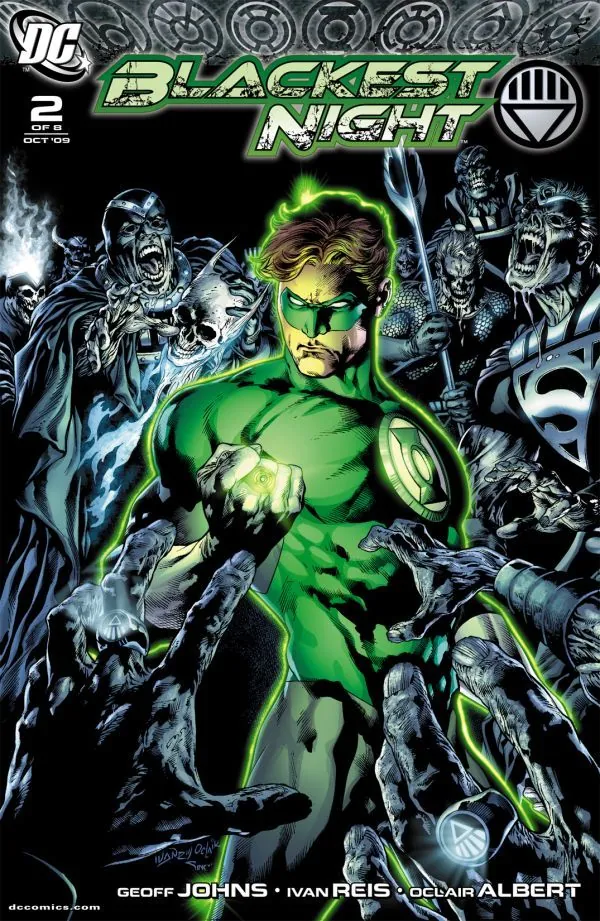 Cover of Blackest Night #2