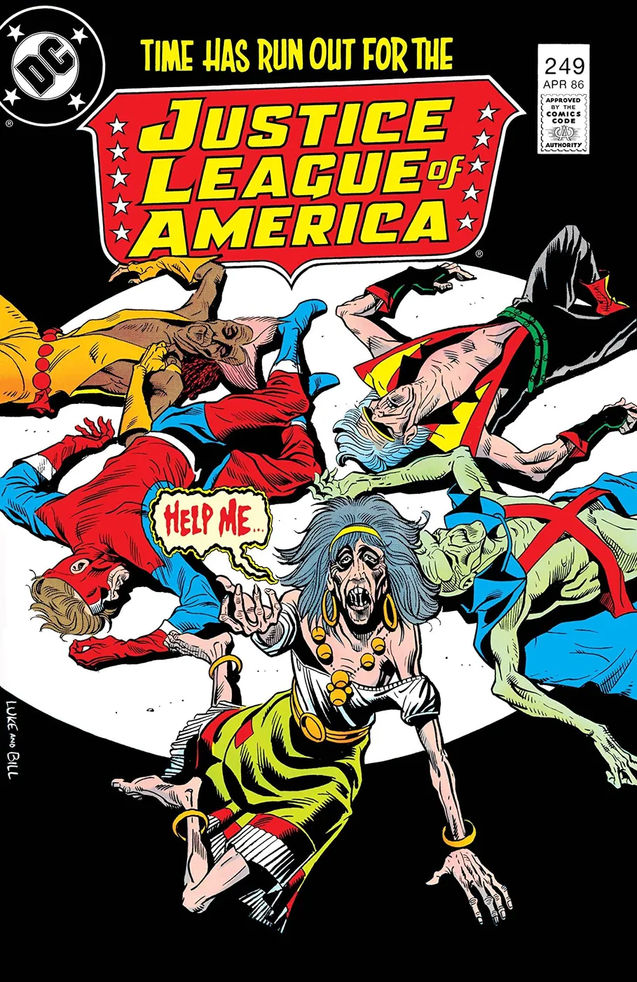 Cover of Justice League of America #249