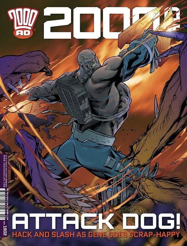 Cover of 2000 AD #1902