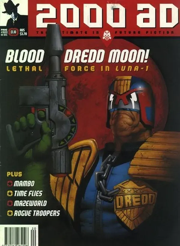 Cover of 2000 AD #1020