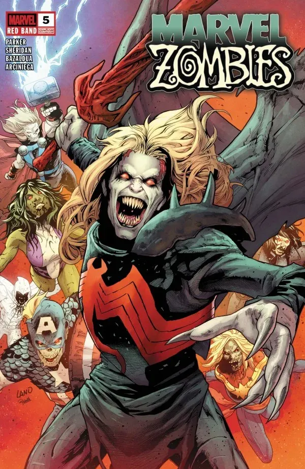Cover of Marvel Zombies: Red Band #5