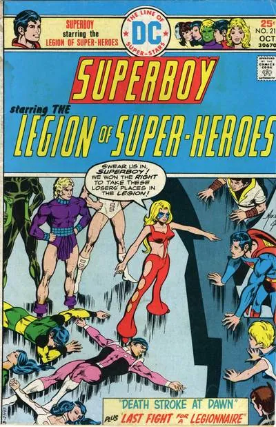 Cover of Superboy #212