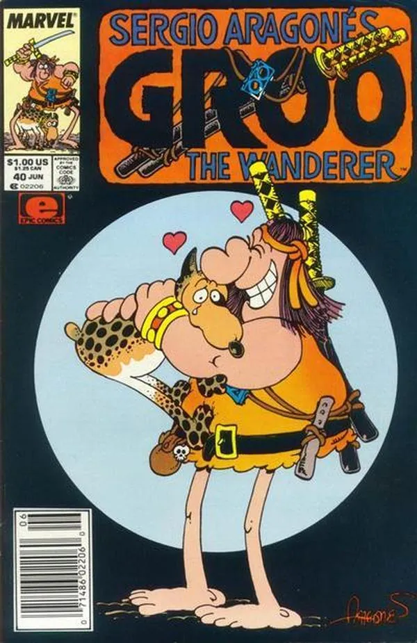 Cover of Sergio Aragonés Groo the Wanderer #40