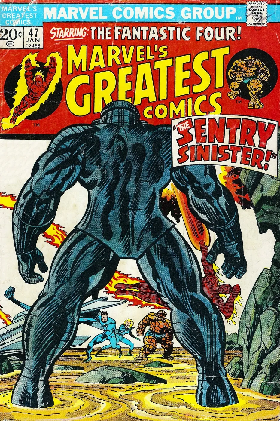 Cover of Marvel's Greatest Comics #47