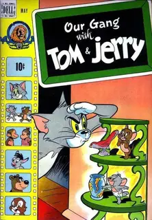 Cover of Our Gang with Tom & Jerry #58