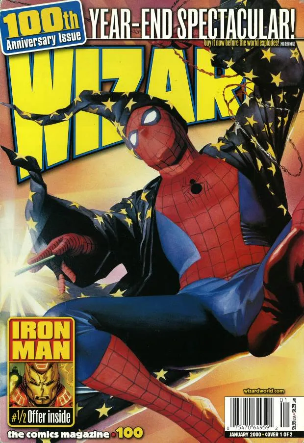 Cover of Wizard: The Comics Magazine #1