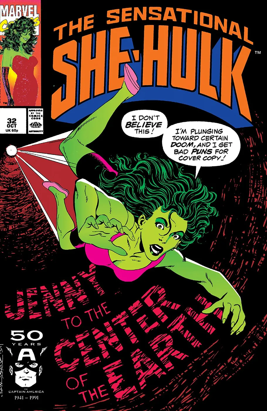 Cover of The Sensational She-Hulk #32