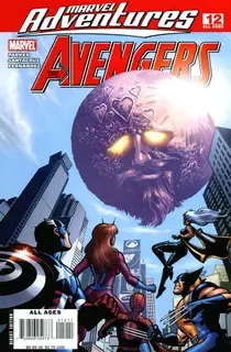 Cover of Marvel Adventures The Avengers #12